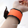 Reflective Orange Woven Fabrics Sport Wrap Band